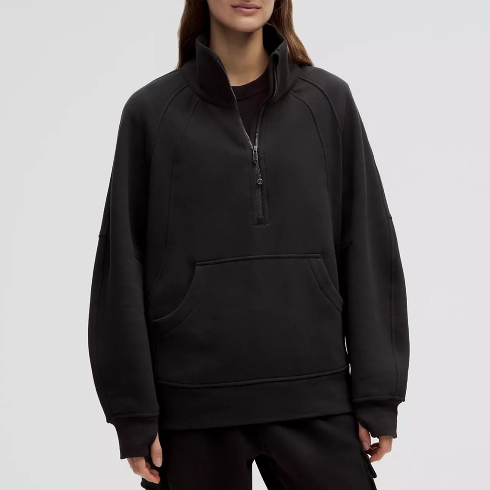 lululemon Scuba Oversized Funnel-Neck Half Zip Long XS/S